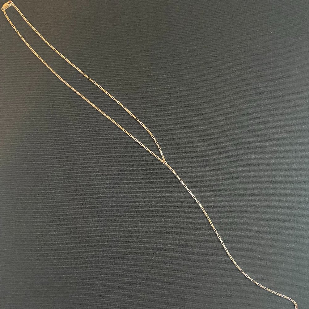 HRH Ritz Lariat in sterling silver